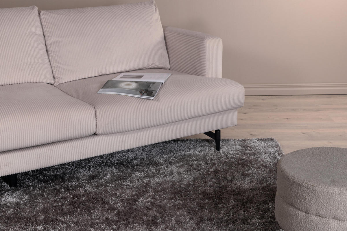 WOHNZIMMERTEPPICH MATTIS Grau 200x290x3 cm - Grau, Textil (200/290cm) - FURNLUX