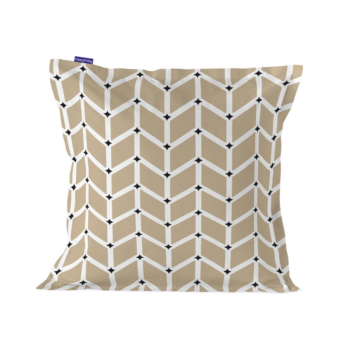 KISSENBEZUG blush sand 60x60 cm mehrfarbig - Multicolor, Textil (60/60cm) - Happy Friday