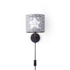 KINDERZIMMERLAMPE Luca Wl Ale 105 - Grau, Metall (18/26.9/20.9cm) - Paco Home
