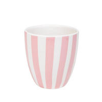 MINI-BECHER OHNE OHR Streifen Stern in Rosa - 200 ml - Multicolor, Keramik (0.2L) - Blond Amsterdam