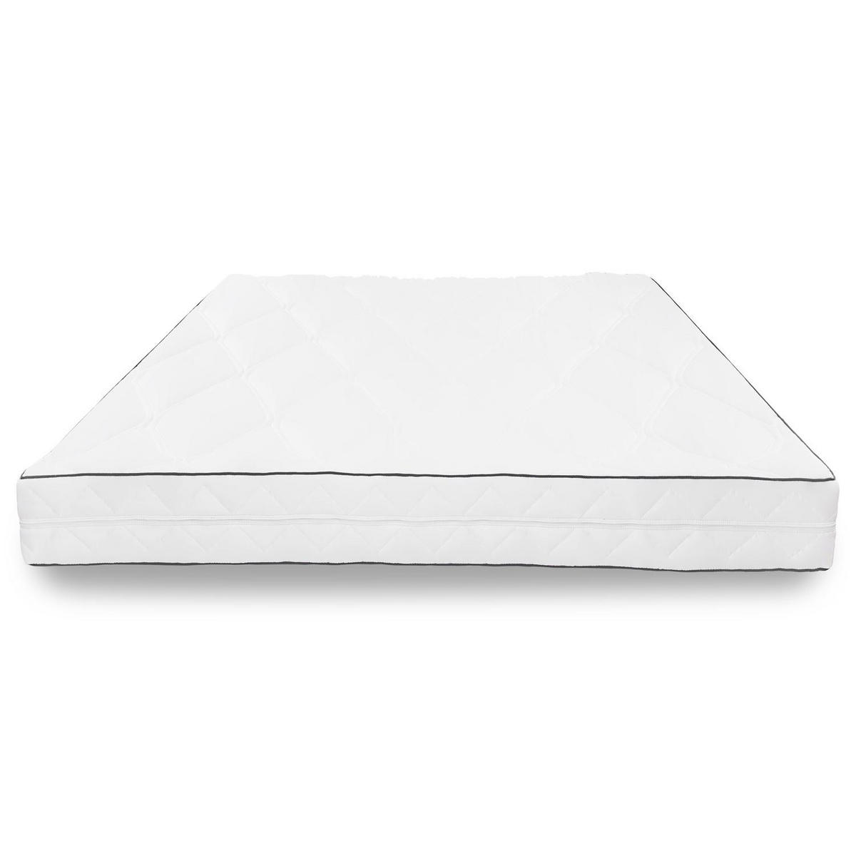 KOMFORTSCHAUMMATRATZE Superior 120x200 cm - Weiß, Textil (120/200cm) - Sleezzz