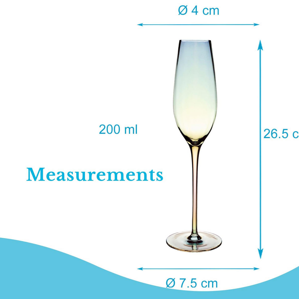 SEKTGLAS 200 ml - Transparent, Glas (0.2L) - Intirilife