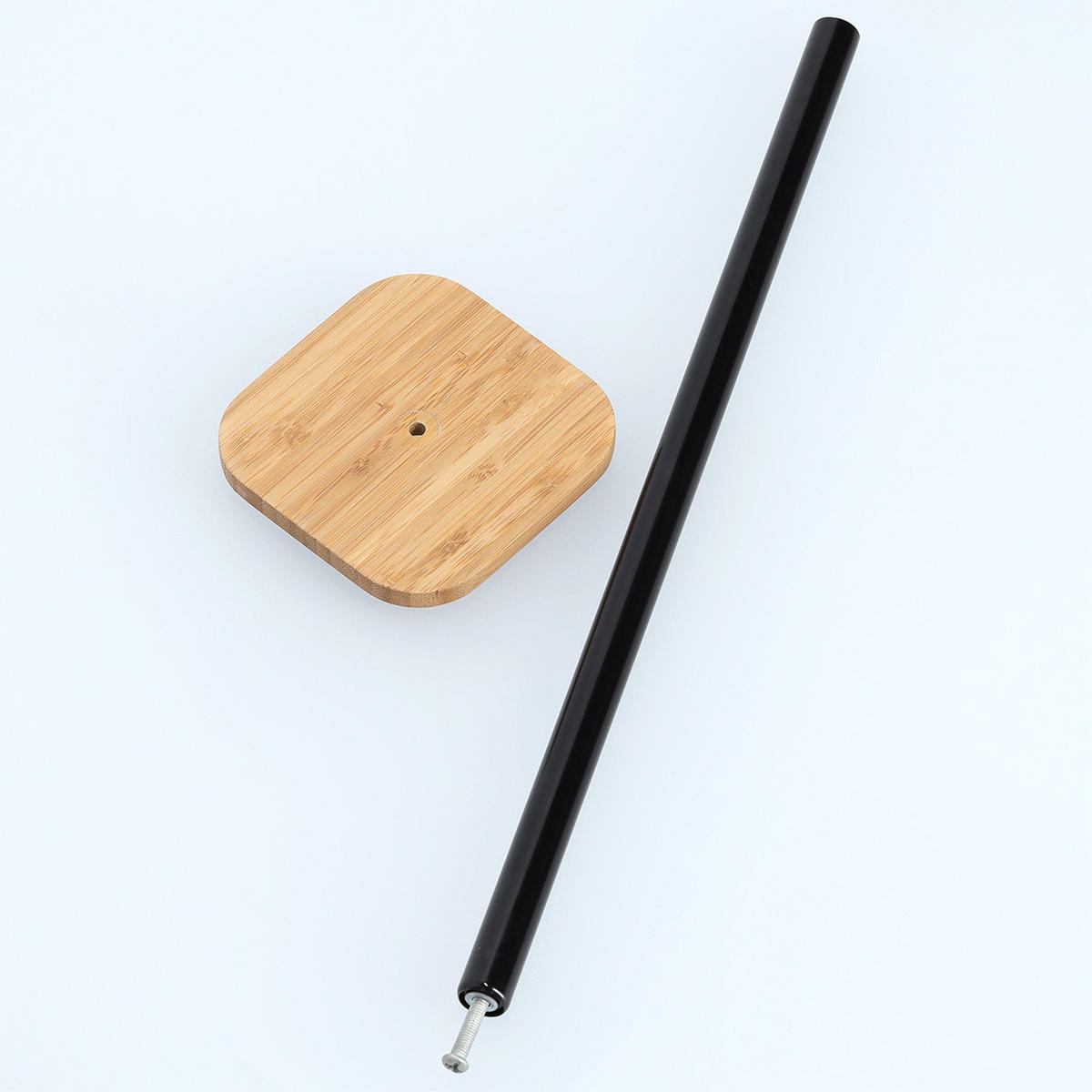 TOILETTENPAPIERSTÄNDER Ersatzrollenhalter 12/12/46 cm - Braun, Naturmaterialien (12/46/12cm) - ZELLER