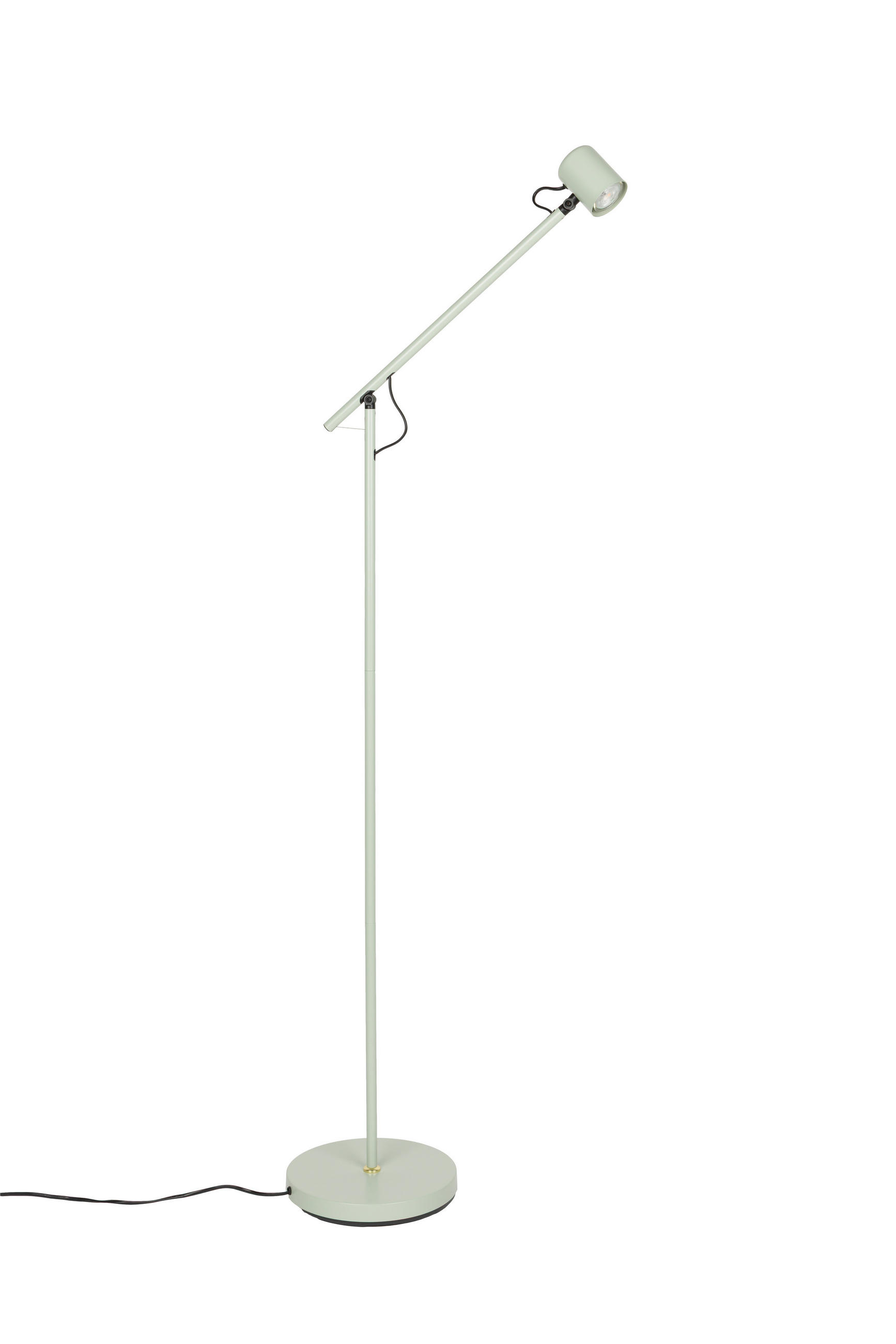 STEHLAMPE Aero - Grün - 57.5/25/120 cm - Grün, Metall (57.5/25/120cm)