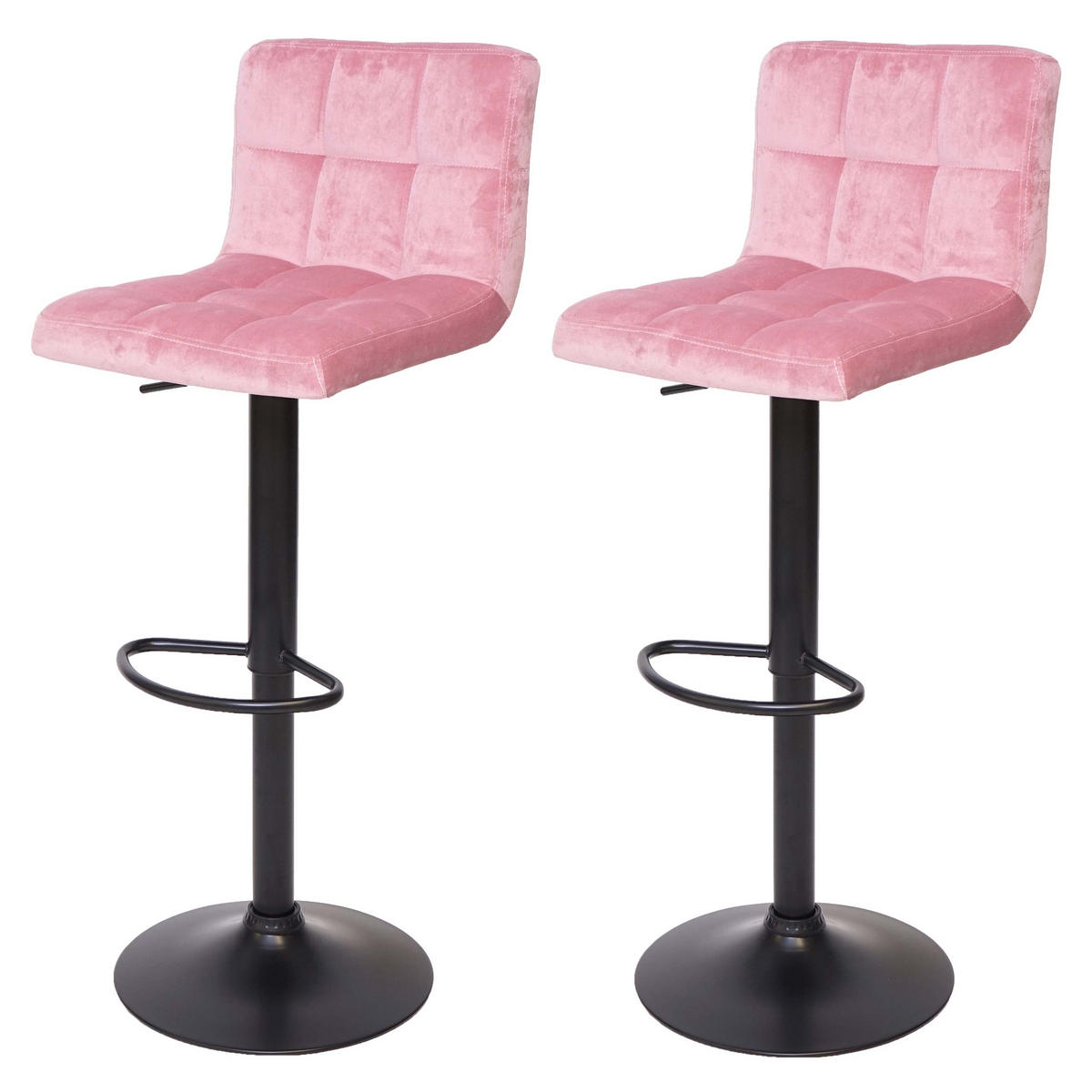 BARHOCKER Altrosa 2er-Set - Altrosa, Textil (38/107/41cm) - MCW