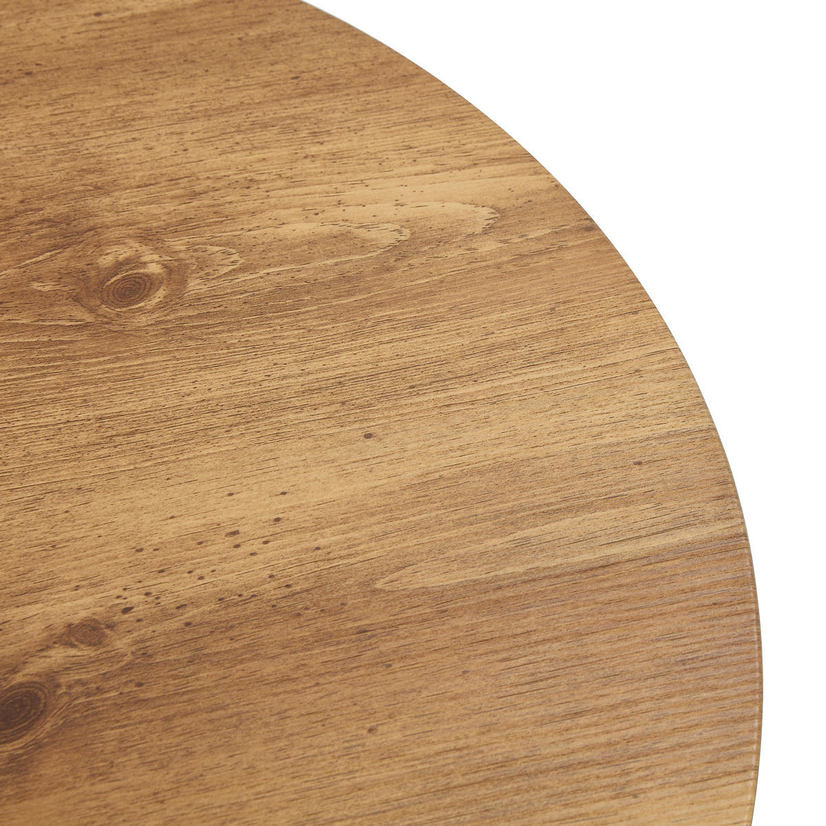 COUCHTISCH in Naturfarbe Wohnzimmertisch mit hochwertiger Holzdekorfolie für Wohnzimmer, B60/T60/H35 cm - Naturfarben, Holzwerkstoff (60/60/35cm) - STILVORA