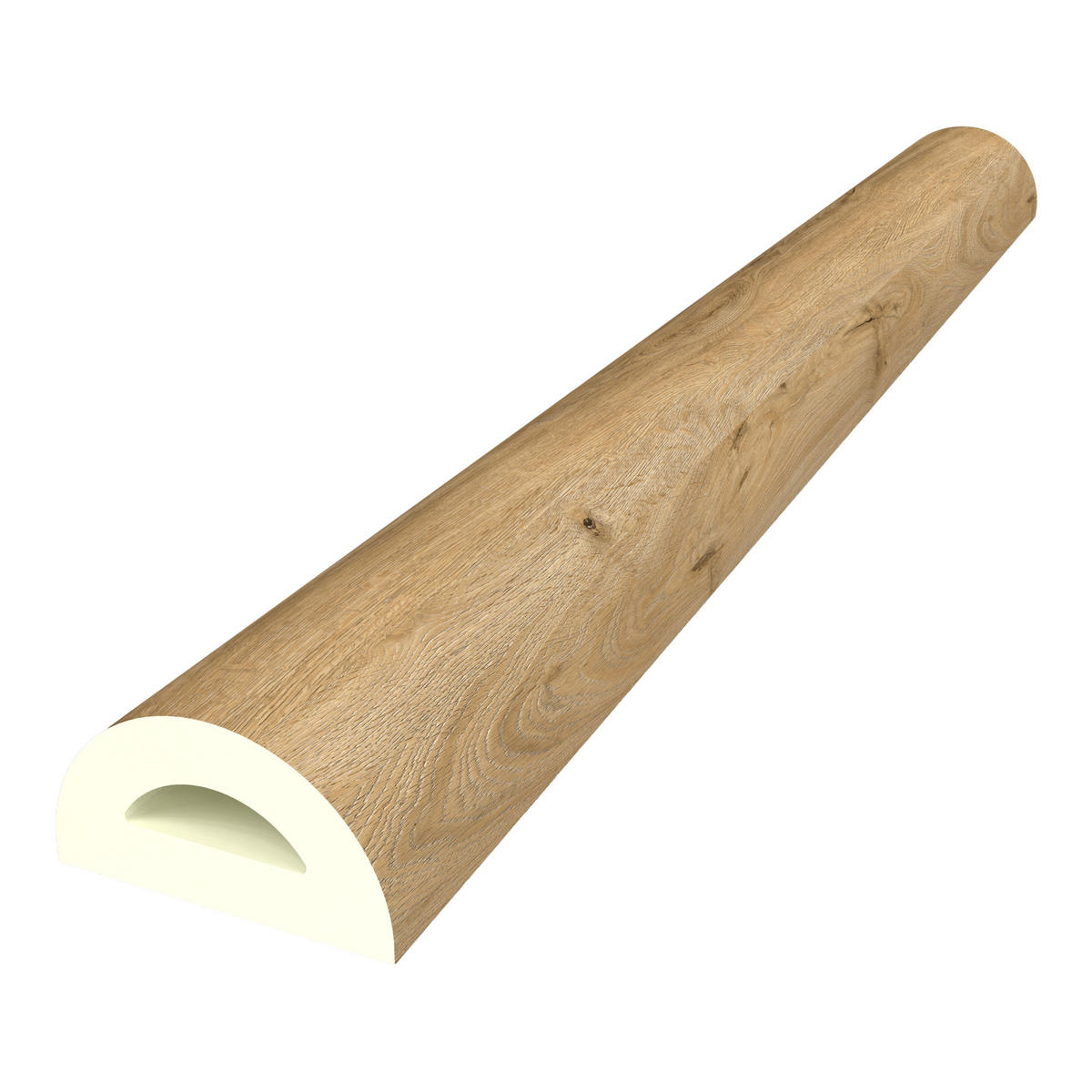 TREPPENVERKLEIDUNG-SET 6 TLG. Bunschoten - Eichefarben, Kunststoff (120/32cm) - NEU.HOLZ