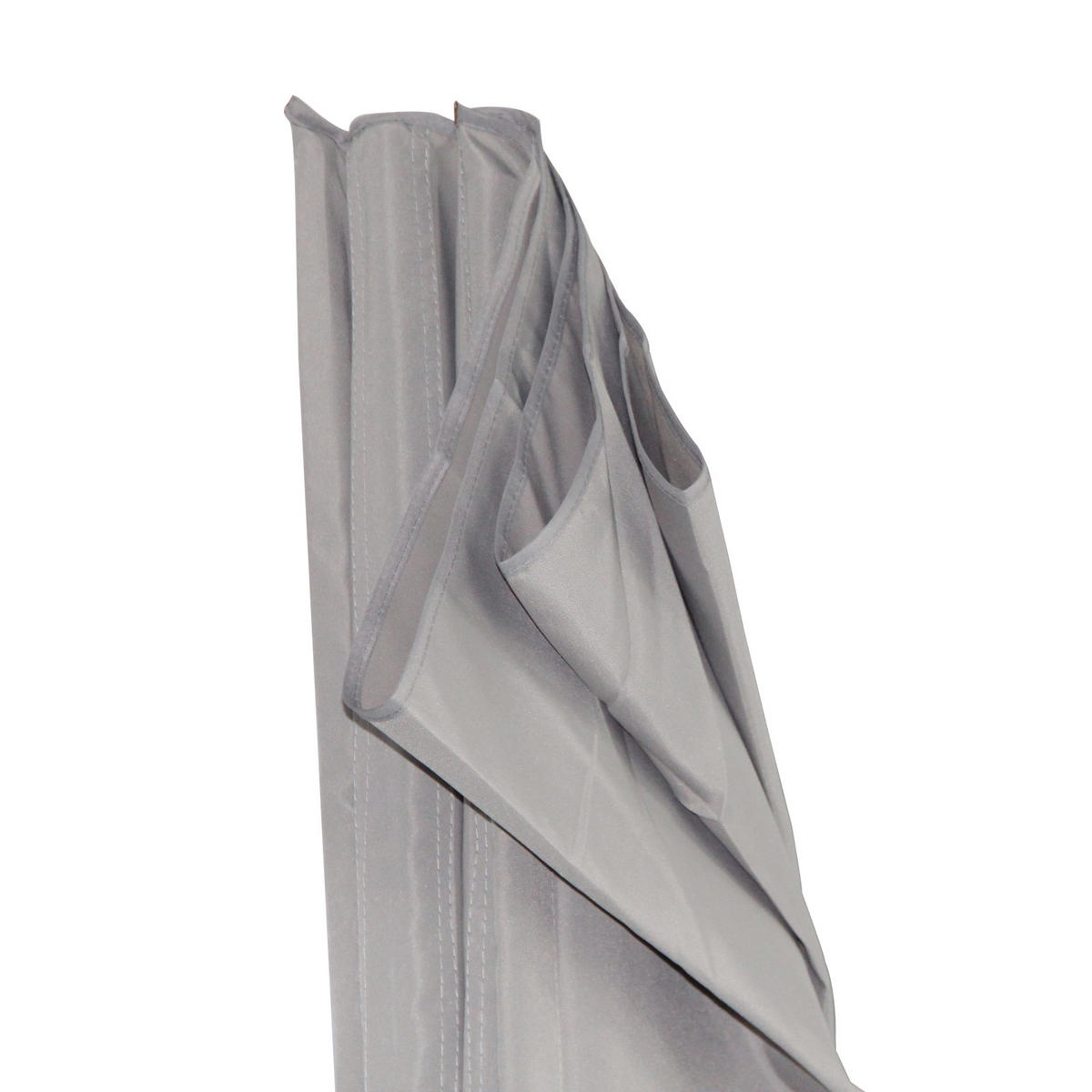 BALKONFÄCHER 160x160 Hellgrau - Hellgrau, Textil (160/160cm) - SVITA