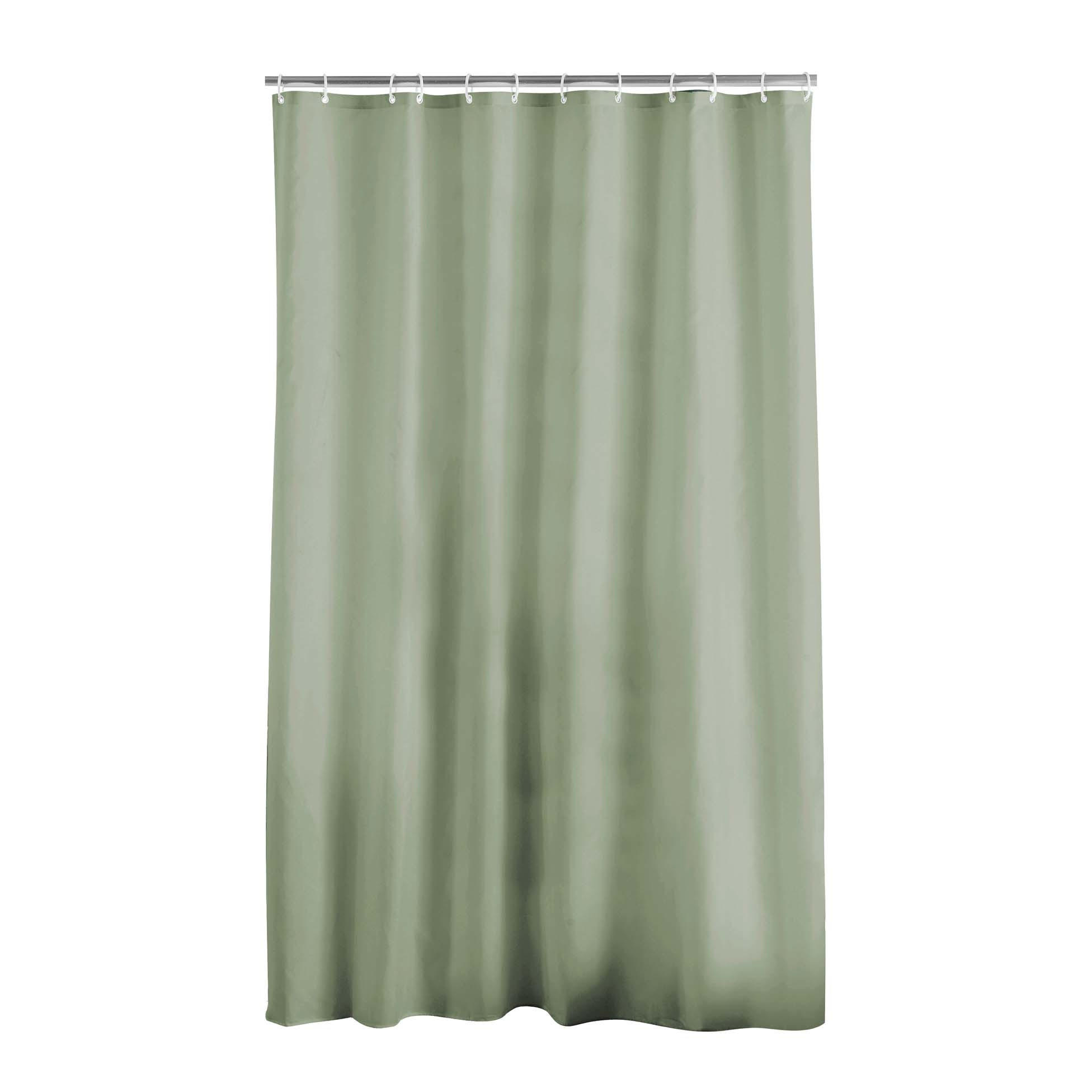 DUSCHVORHANG Essencia 180/200 cm - Grün, Textil (200/180cm) - Douceur d´intérieur