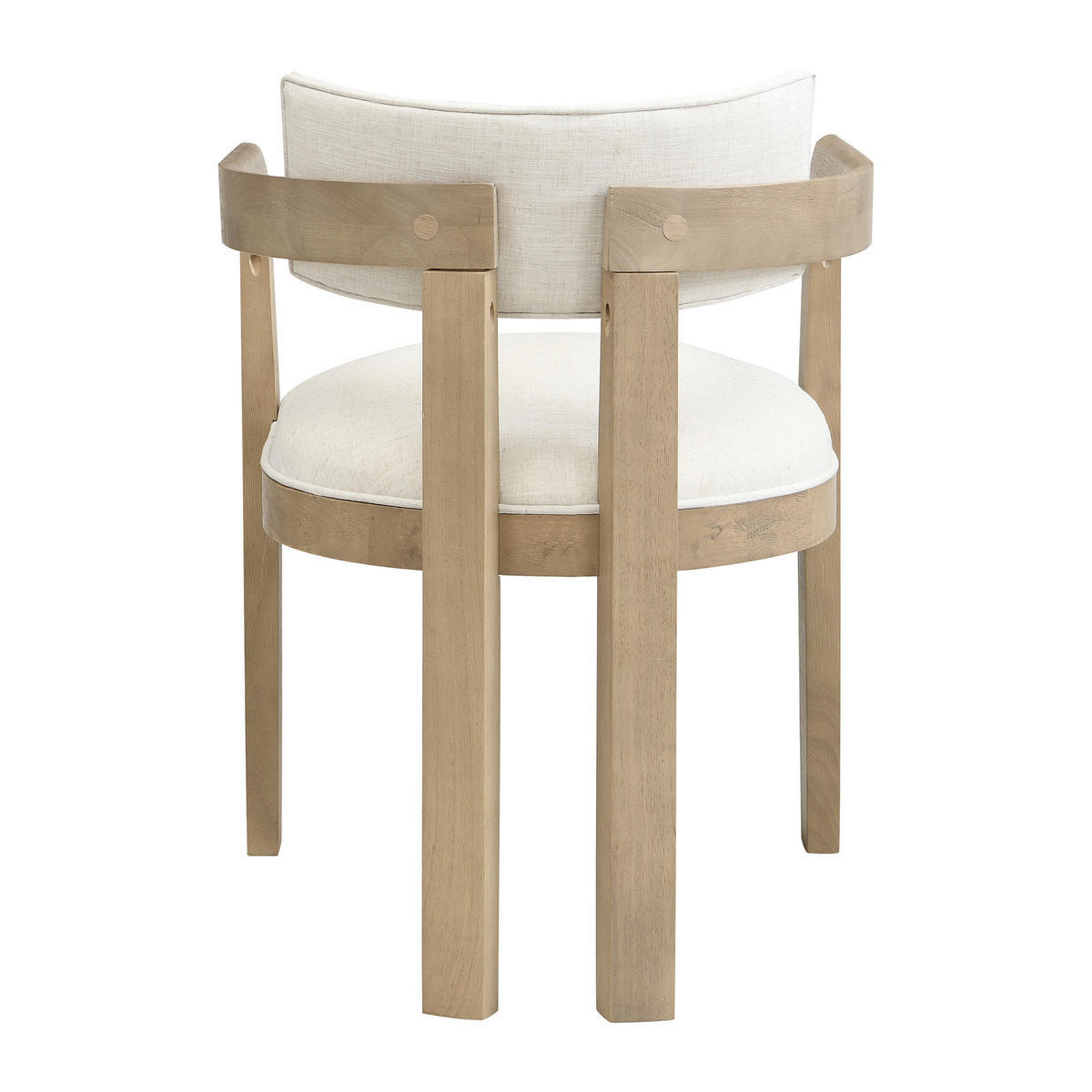 ESSZIMMERSTÜHLE 4er Holz Leinen modern Naturfarbe - Naturfarben, Naturmaterialien (60.5/78.5/57.5cm) - FLIEKS