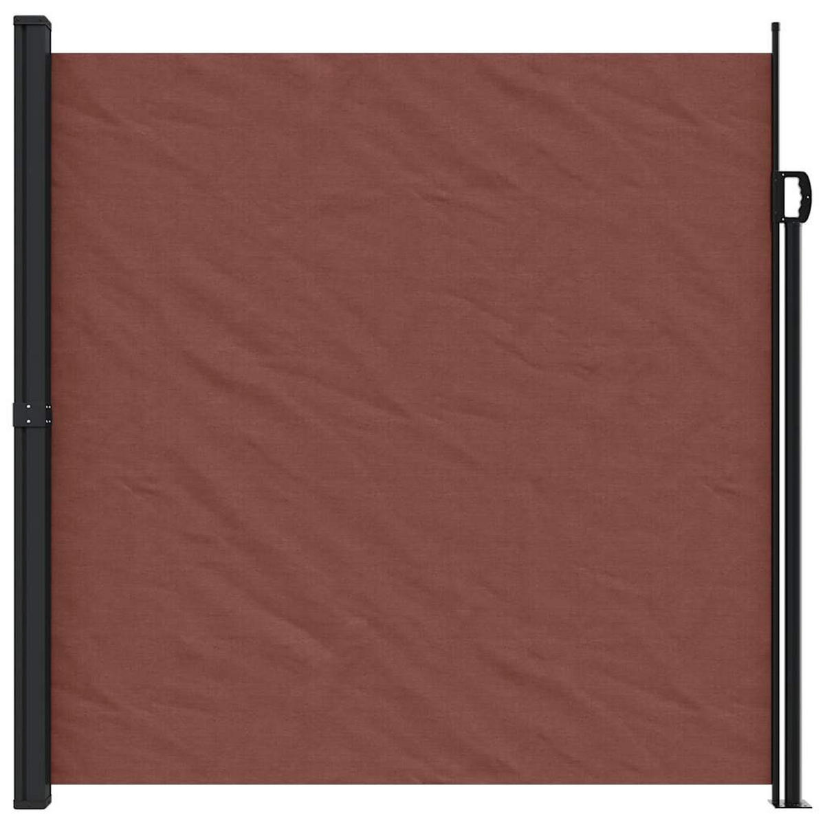 SEITENMARKISE Ausziehbar Braun 200x600 cm - Braun, Textil (600/200/600cm) - furnicato