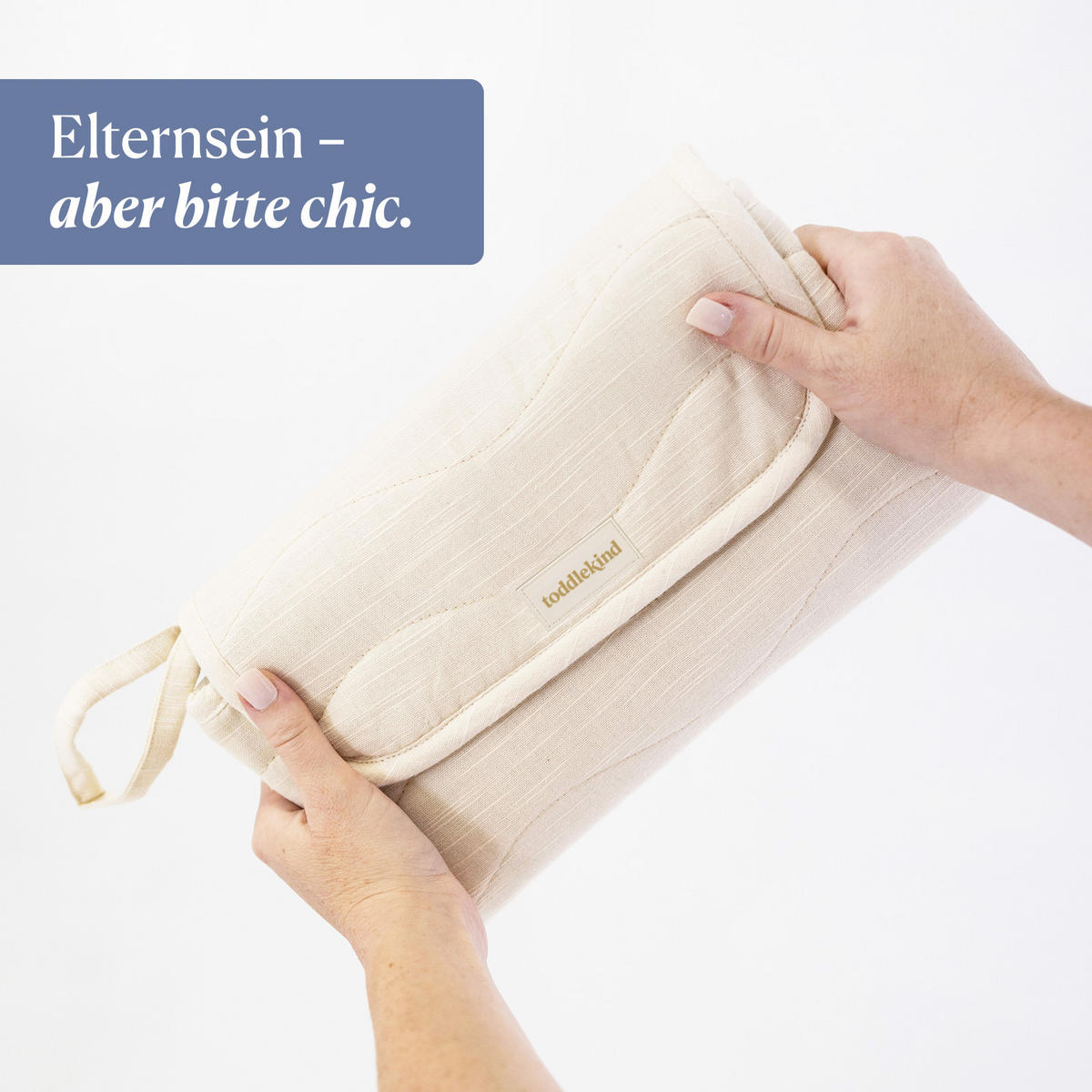 WICKELMATTE Mini Maven beige 35x74 - Beige, Textil (35/74cm)