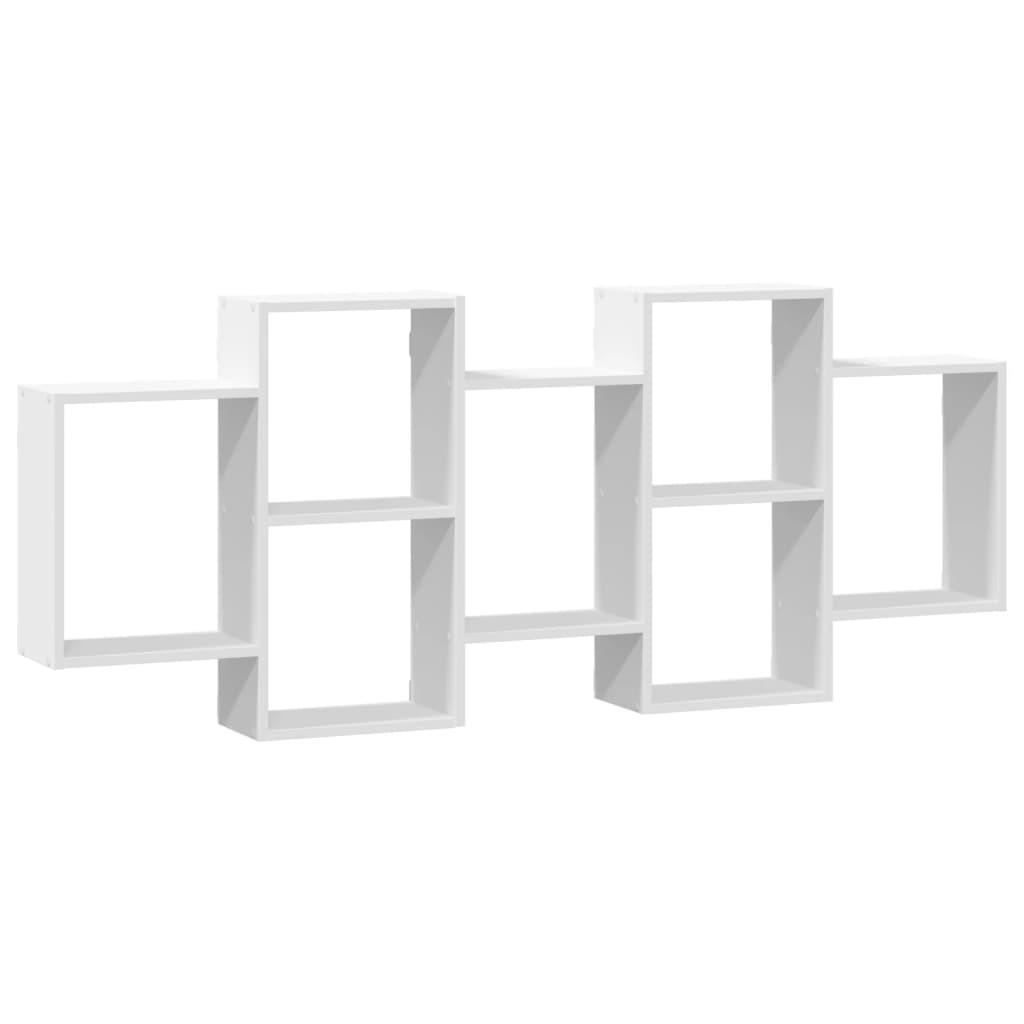 WANDREGAL Weiss 159/18/65 Cm Holzwerkstoff - Weiß, Holzwerkstoff (18/65/159cm) - vidaXL