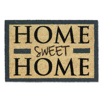 KOKOSMATTE COCO STYLE - Grau, Textil (40/60cm) - Astra