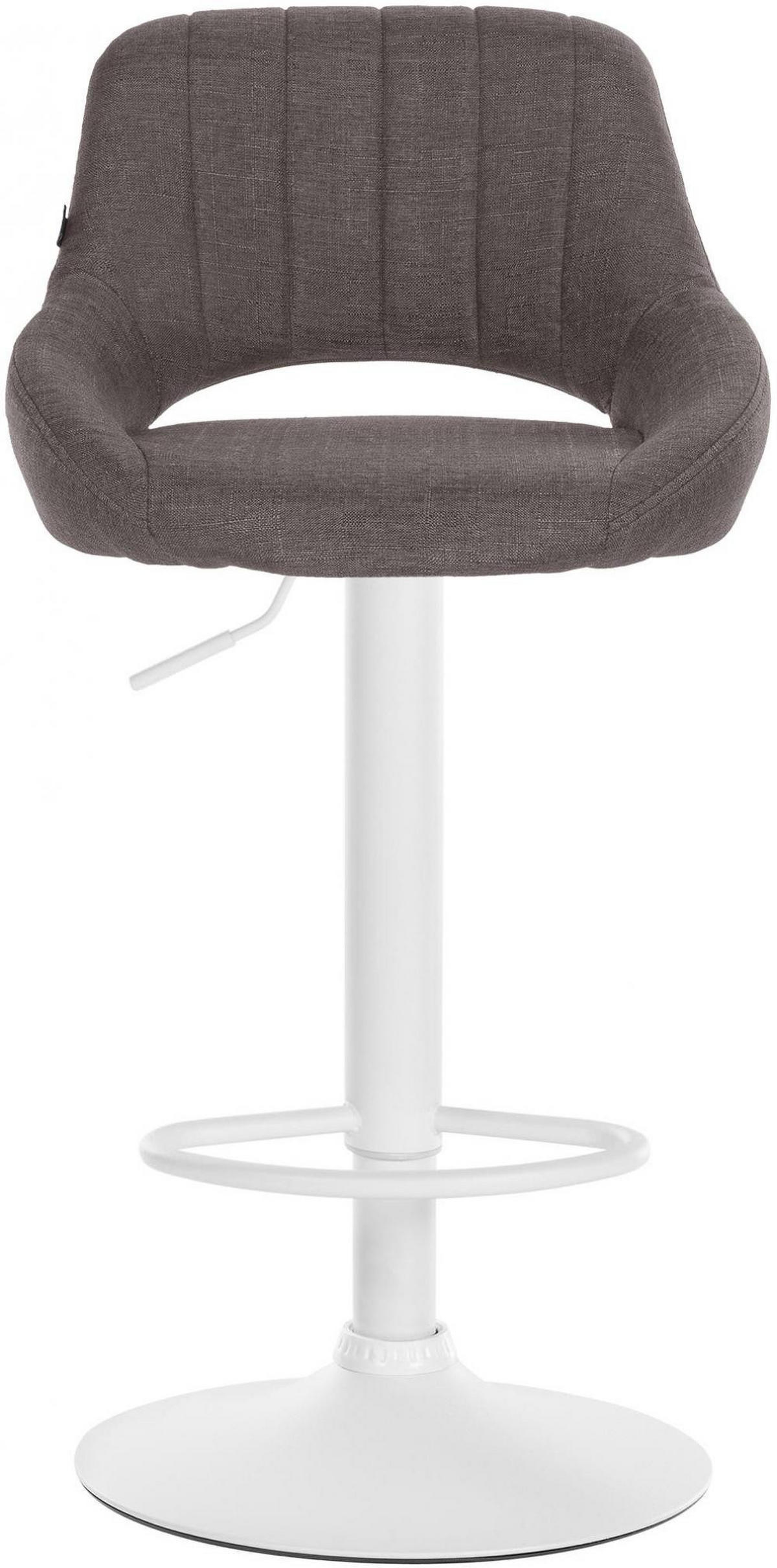 BARHOCKER 2er Set Stoff dunkelgrau - Dunkelgrau, Textil (47/85/48cm) - CLP