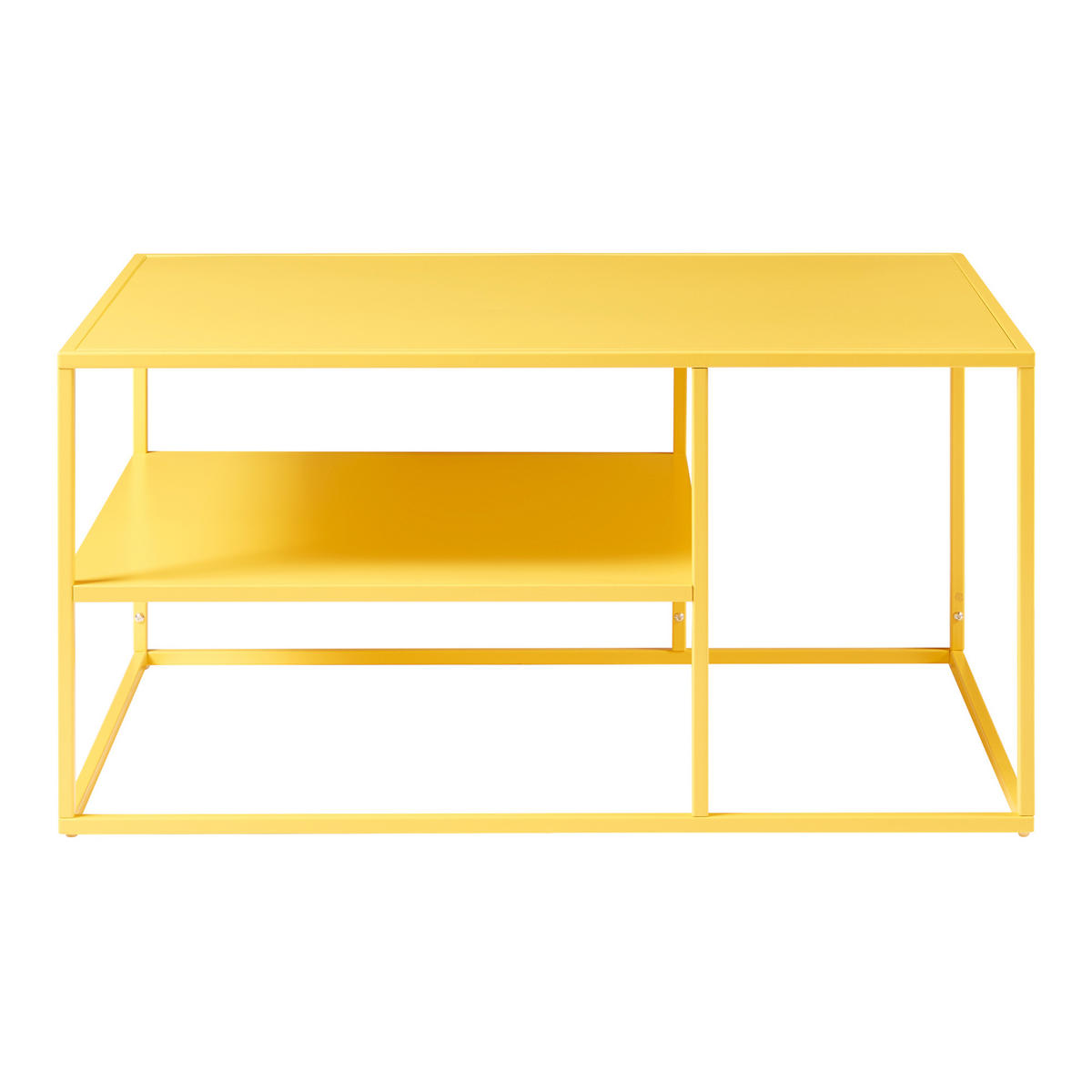COUCHTISCH Solund 45/90/60 cm - Gelb, Metall (60/90/45cm) - [en.casa]