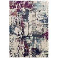 TEPPICH Farbenfroher, moderner AVON NAVY Mehrfarbig 120 x 170 cm - Multicolor, Textil (120/170cm) - Novatrend