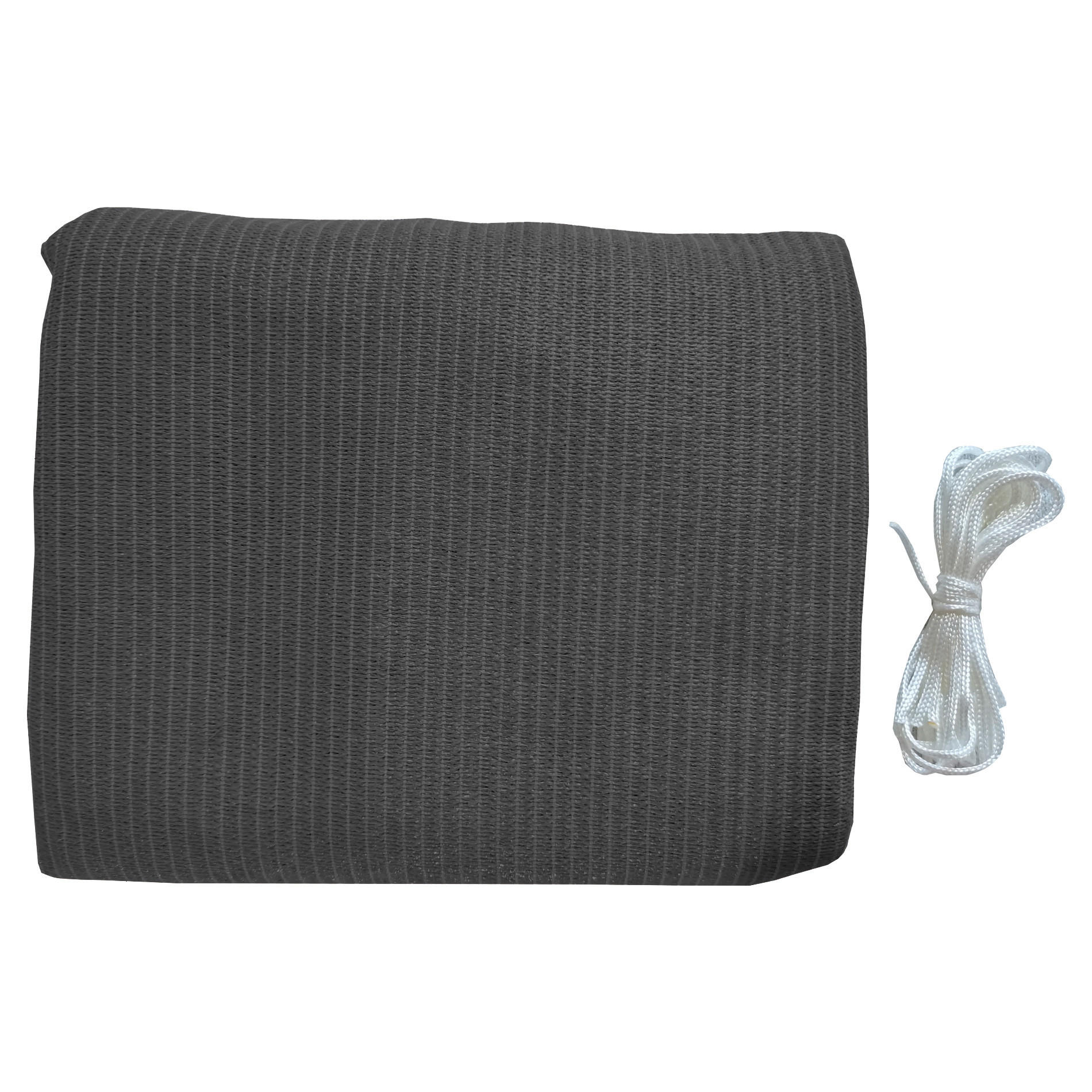 SONNENSEGEL Grau 300/300/1 cm - Grau, Kunststoff (300/300cm) - Mobili Rebecca