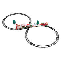 WEIHNACHTSZUG Set 22 Teile - Multicolor, Kunststoff (91/10/44cm) - ECD-Germany