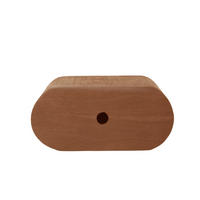NACHTTISCH Rise - Brown - 45/20/30 cm - Braun, Holz (45/20/30cm) - LABEL51
