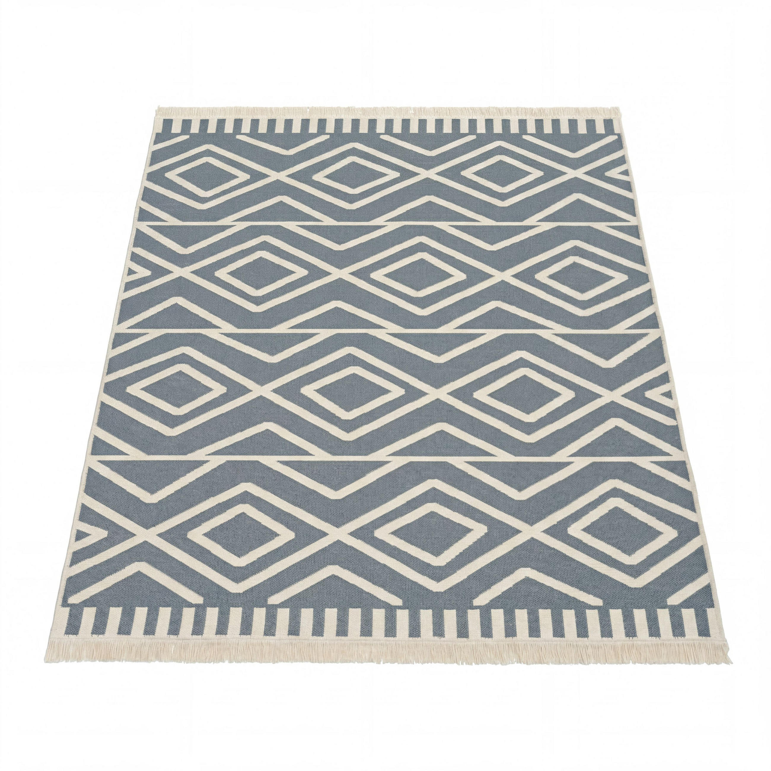 KURZFLORTEPPICH 60/90 cm Skandi 148 - Grau, Textil (60/90cm) - Paco Home