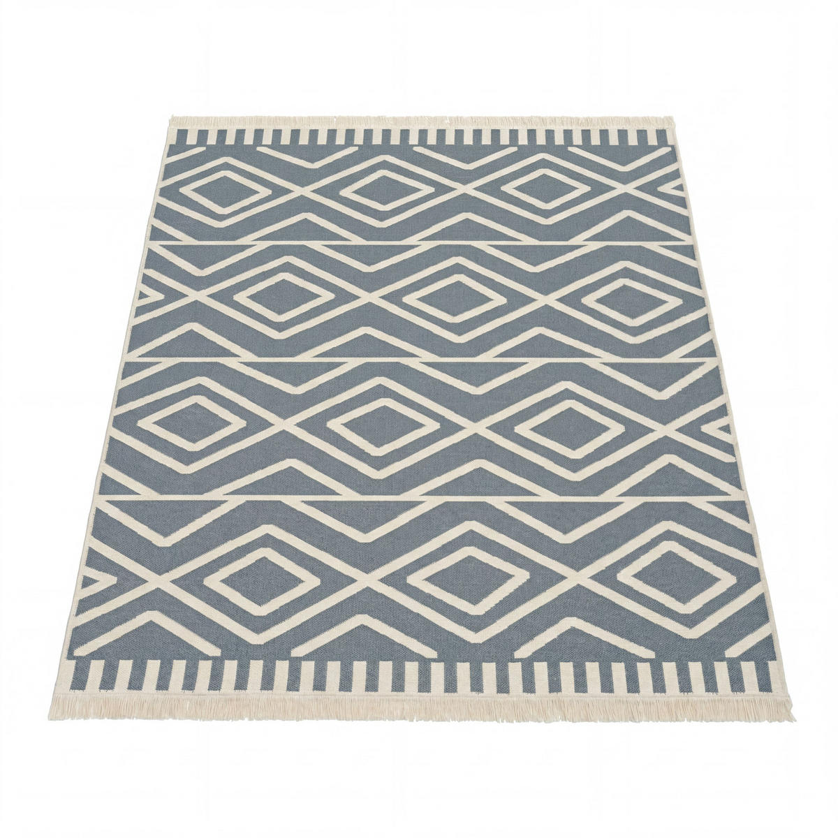 KURZFLORTEPPICH 60/90 cm Skandi 148 - Grau, Textil (60/90cm) - Paco Home