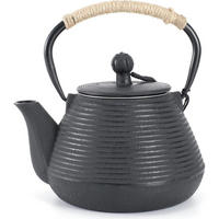 TEEKANNE mit Warmhalter 1000 ml Schwarz - Schwarz, Metall (15/15cm)