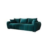 SOFA MOLISA mit Schlaffunktion ITAKA 39 mit Stauraum - Violett, Textil (86/82/246cm) - Bedante