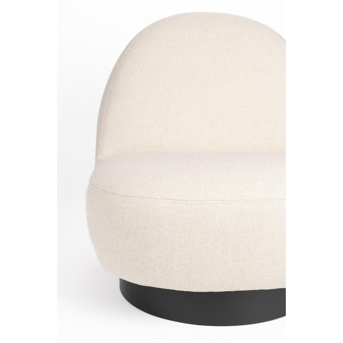 SESSEL Eden Latte/ Beige - Beige, Kunststoff (78/85/96cm) - Zuiver