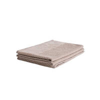 BADETUCH Nasia beige 70/130 cm - Beige, Textil (70/130cm) - Homla