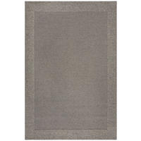 TEPPICH Chunky-Knit-Design, wolle-polyester-mix CALDER, Grau 160x230 cm - Grau, Textil (160/230cm) - KADIMA DESIGN