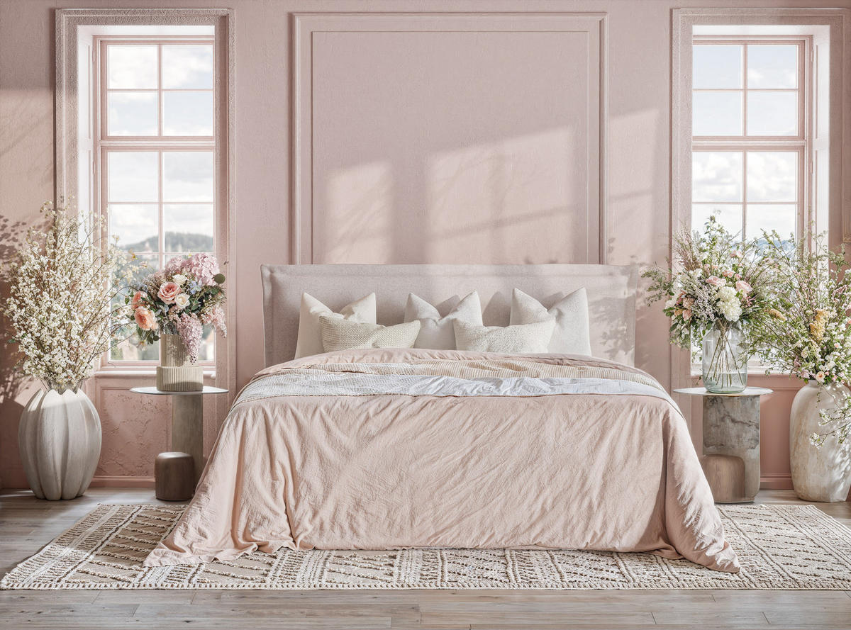 BOXBETT Saffron 140/200 cm, in Beige, Bettkasten, Matratze, Topper - Beige/Schwarz, Holz/Holzwerkstoff (140/200cm) - Maison de Reve