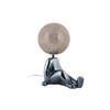 TISCHLAMPE Ross 16.5/12/22.5 cm - Schwarz, Keramik (16.5/12/22.5cm) - Leitmotiv