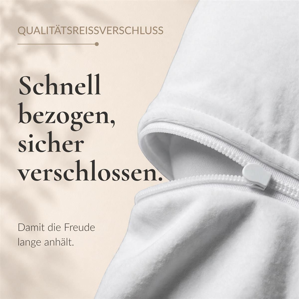 BIBER-KISSENBEZÜGE 40x80 2er Set - Made in Germany! Kuschelig warmer Flanell Kissenbezug aus 100% Baumwolle - Weiß - Weiß, Textil (80/40cm) - Carpe Sonno