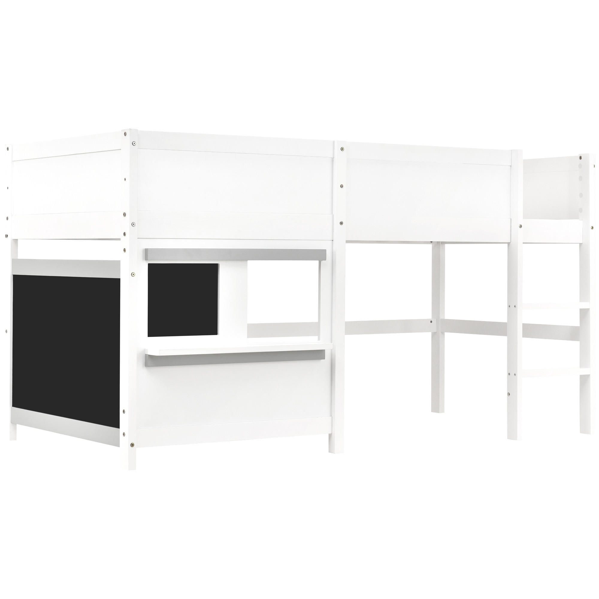 ETAGENBETT Kinder Weiß - Weiß, Holz - ComfortXL