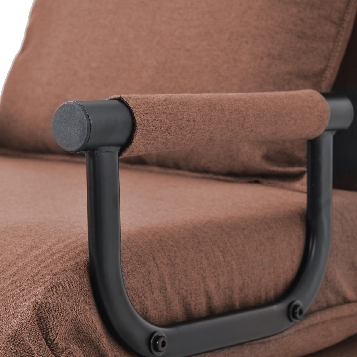 SCHLAFSESSEL Braun - Braun, Metall (60/88/66cm) - Urban Meuble