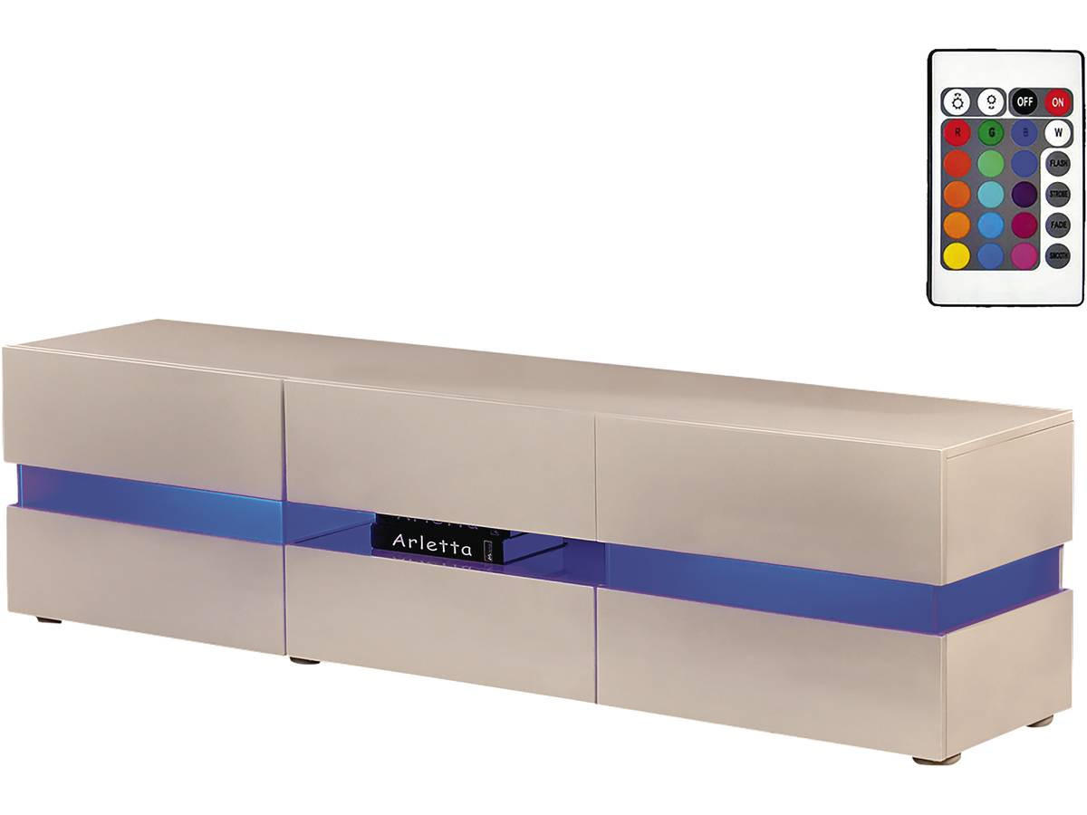 TV-MÖBEL - Weiß, Holz (25/15/177cm) - Habitat Garten