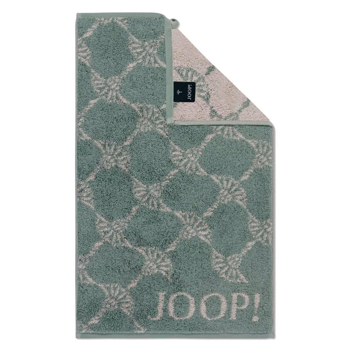 GÄSTETUCH Unisex Classic Frottier Grün 3er Pack Baumwolle - Pinienfarben, Textil (200/135cm) - Joop!
