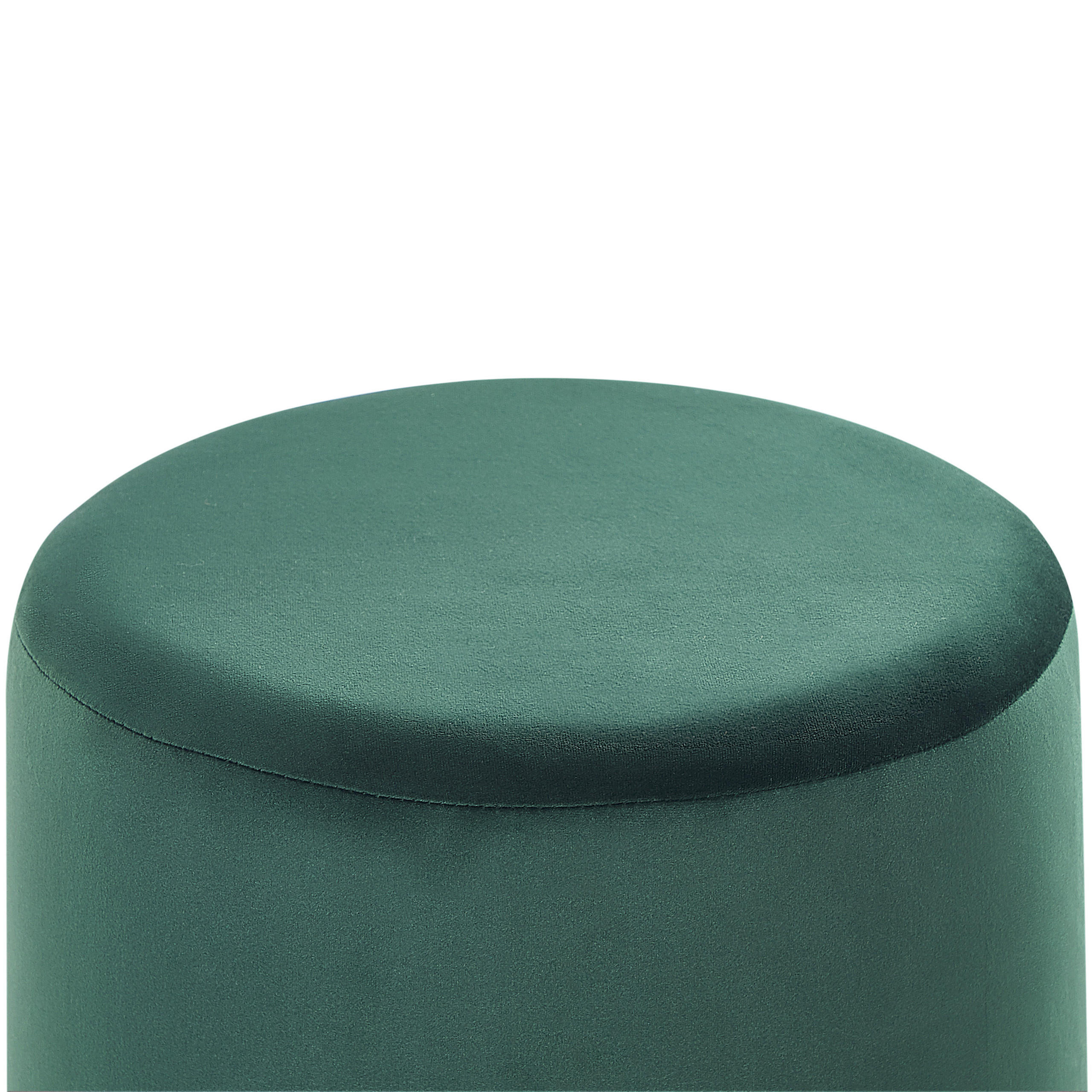 POUF Sophia 39/39/40 cm - Grün, Textil (39/40/39cm) - Beliani