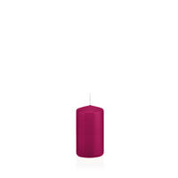 STUMPENKERZEN Cardinal Ø 38 x 80 mm, 24 Stück - Lila, Paraffin (4/8cm) - Wiedemann Kerzen