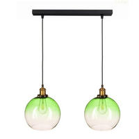 PENDELLEUCHTE Rome - Transparent/Schwarz, Glas/Metall (20/50/110cm) - kiki design