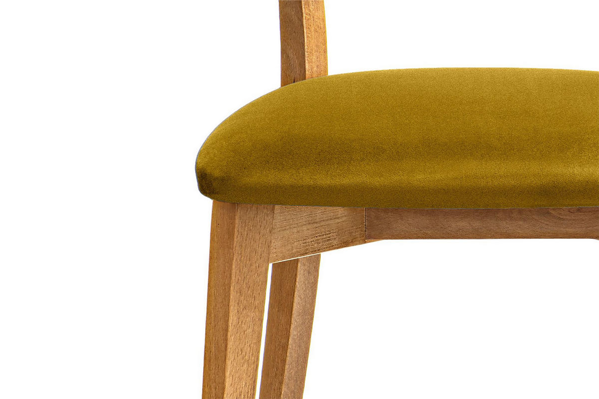 ESSZIMMERSTÜHLE LYCO (2er-Set), honig / Eiche hell - Eichefarben/Honig, Holz/Buchenholz (47/81/45cm) - KONSIMO®