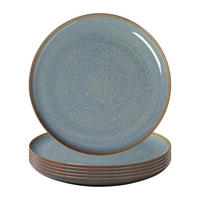 SPEISETELLER Crafted Breeze blau-grau ø 29 cm 6er Set - Blaugrau, Keramik (29cm) - like.Villeroy & Boch