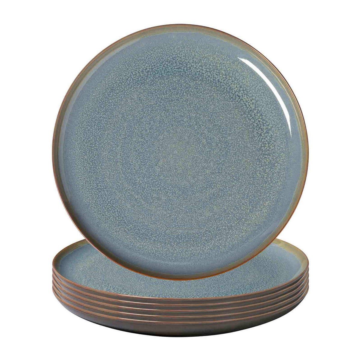 SPEISETELLER Crafted Breeze blau-grau ø 29 cm 6er Set - Blaugrau, Keramik (29cm) - like.Villeroy & Boch