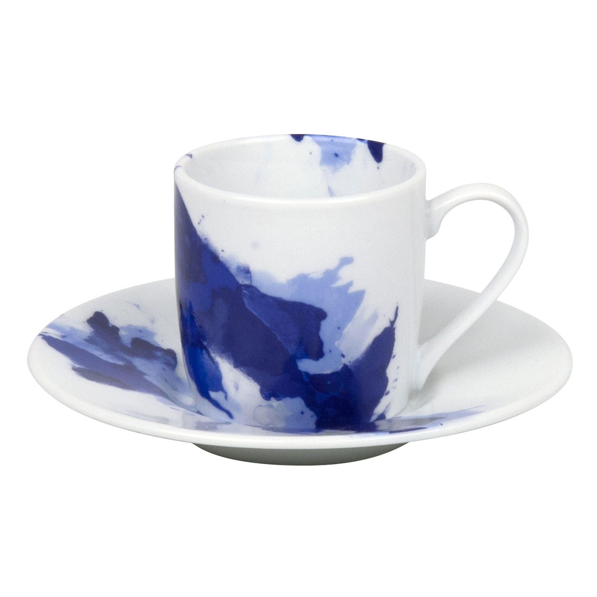 ESPRESSO SET Seeing Blue, 2-tlg. - Naturfarben, Keramik (0.09L) - Könitz