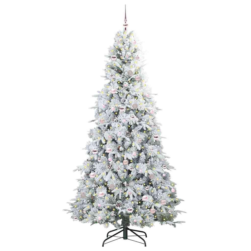 vidaXL Weihnachtsbaum Weiß 240 cm