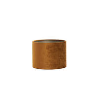 LAMPENSCHIRM Edelstein Gold Ø25/18 cm - Goldfarben, Textil (25/25/18cm) - Light & Living