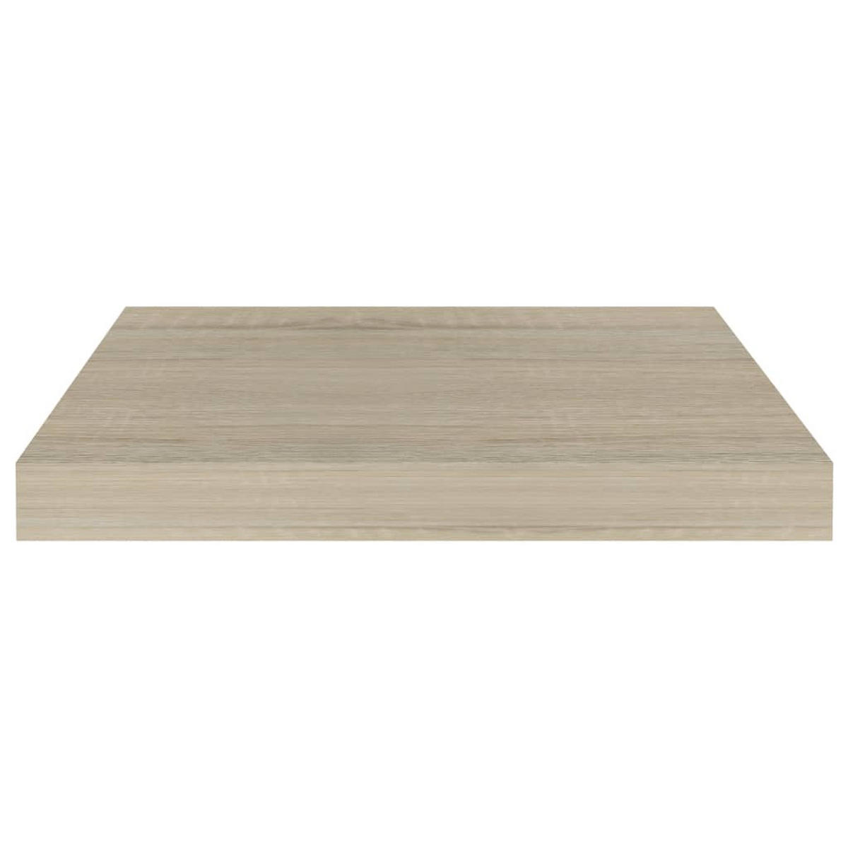 WANDBORDSET 2-tlg. 40/23/3,8 cm aus Mdf Eichefarben - Eichefarben, Holzwerkstoff (40/3.8/23cm) - vidaXL