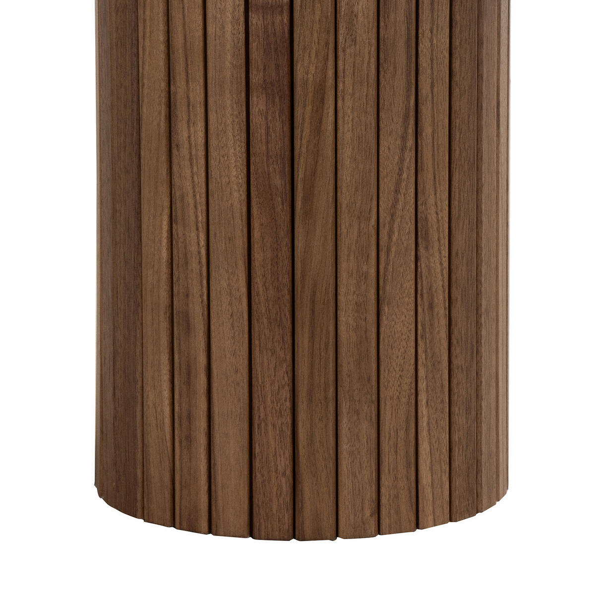 BEISTELLTISCH - MDF - Eiche - Walnussfarben, Holzwerkstoff (40/40/45cm) - home24