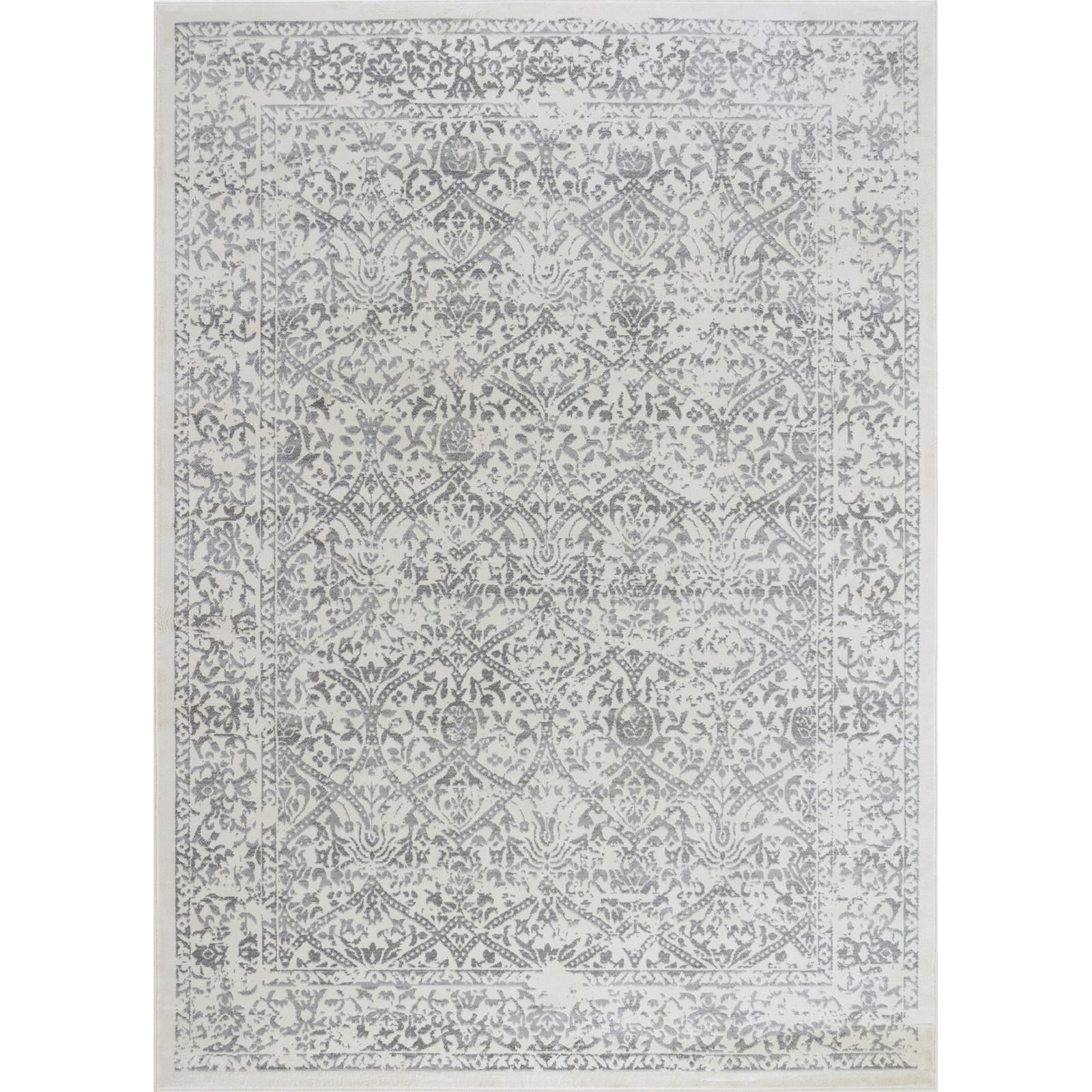 VINTAGE-TEPPICH 200/275 cm Weiß - Weiß, Naturmaterialien/Textil (200/275cm) - LIVABLISS